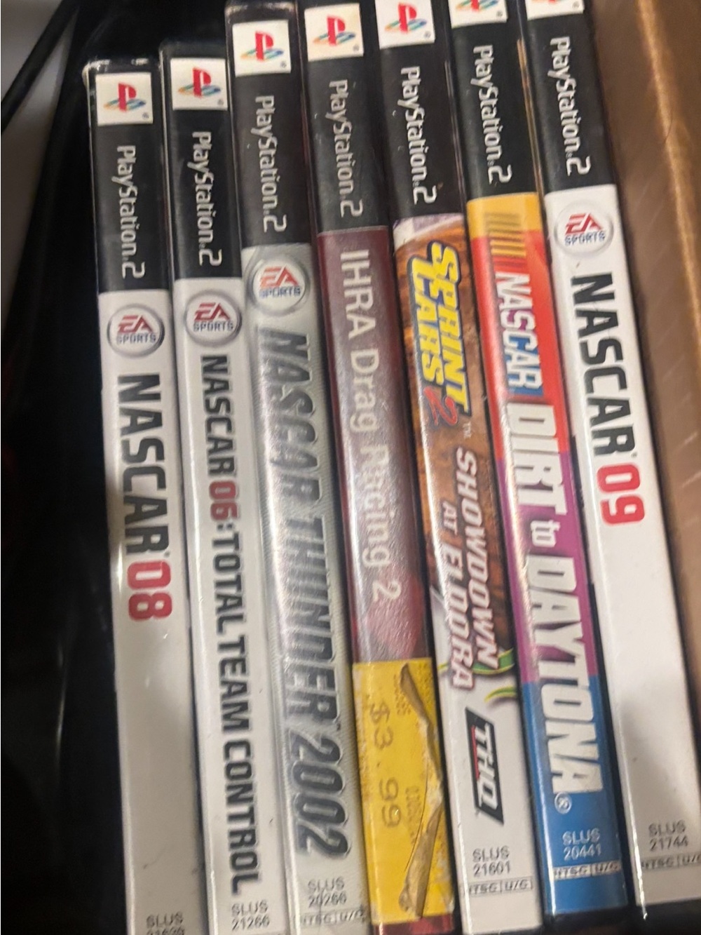Sony PlayStation 2 Racing Game Lot - NASCAR Dirt to Daytona being one of them